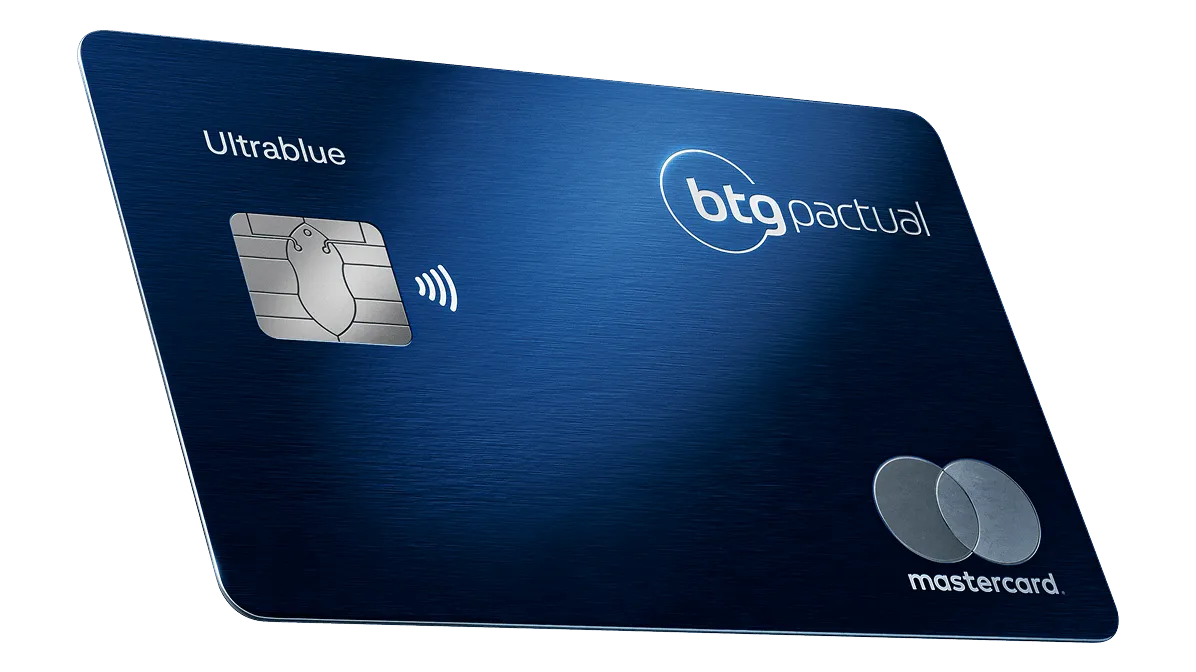 Cartão BTG Pactual Ultrablue